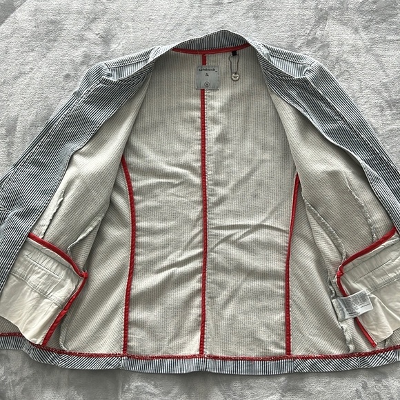 Striped Blue Blazer - Picture 10 of 15